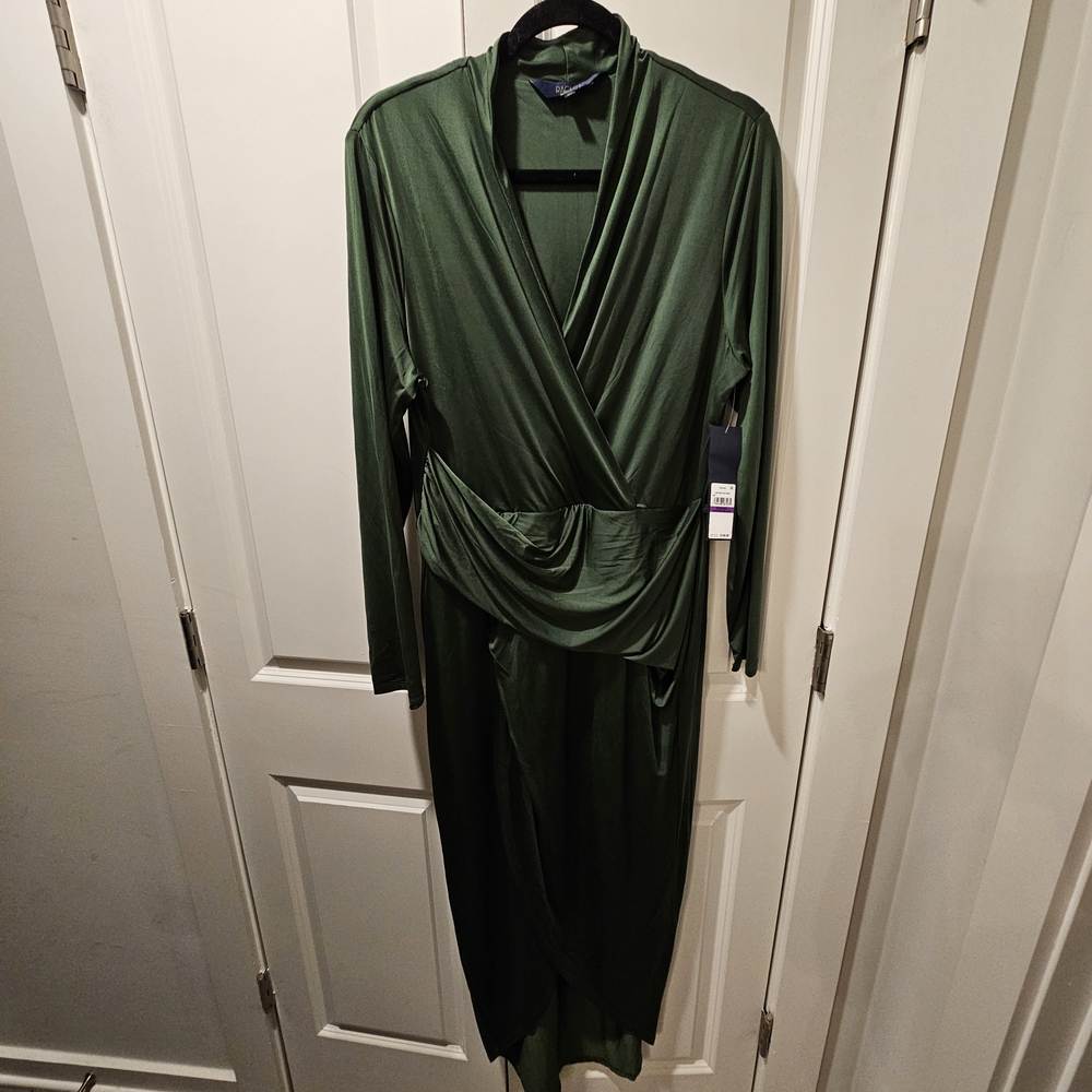 ***NWT***RACHEL Rachel Roy Forest Green Dress